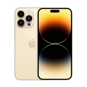 Apple iPhone 14 Pro Max 128GB (Excellent Condition)(B+) Renewed - Gold (Battery 80%+)