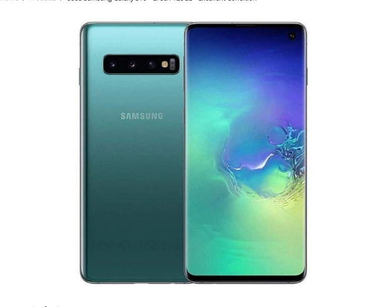 Samsung Galaxy S10 4G 128GB (Good Condition)(B-) Renewed - Prism Green (Battery 80%+) - Image 2