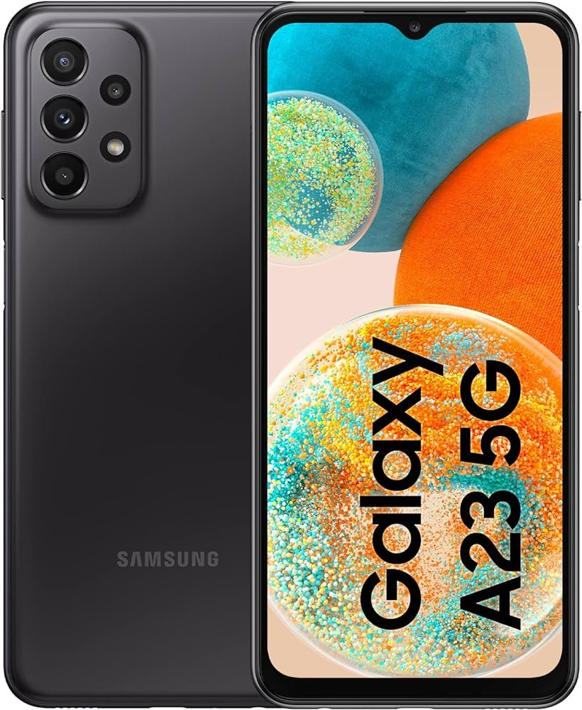 Samsung Galaxy A23 128GB (Good Condition)(B-) Renewed - Black (New Battery)