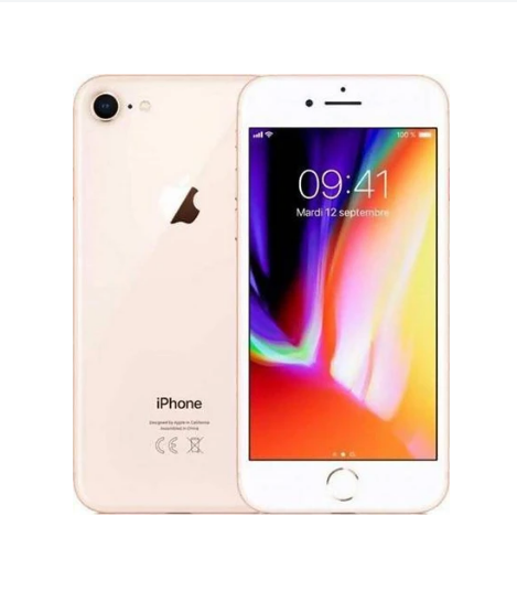 Apple iPhone 8 64GB (Near New)(A) Renewed - Gold (Battery 85%+)