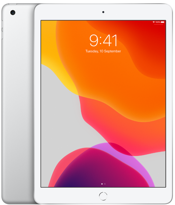 Apple iPad 7th Gen 128GB Wifi (Needs TLC)(C-) Renewed - Silver (Battery 70%+)
