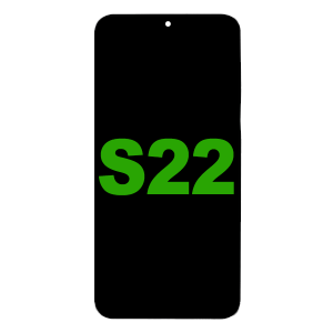 Galaxy S22 Screen - Black (Refurbished With Frame)