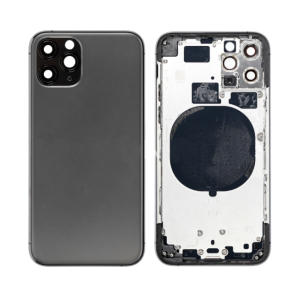 iPhone 11 Pro Rear Housing & Back Glass (No Small Parts) - Space Grey