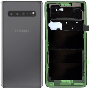 Galaxy S10 G977F (5G) Replacement Back Glass Black (Premium)