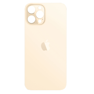 iPhone 12 Pro Max Back Glass (Big Hole) - Gold
