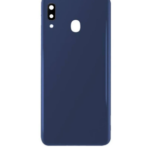 Galaxy A20 A205 Back Cover With Lens ( Blue )