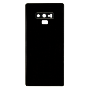 Galaxy Note 9 Back Glass with Camera Lens - Midnight Black (Premium)