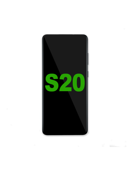 Galaxy S20 Screen - Black (AM + OLED)