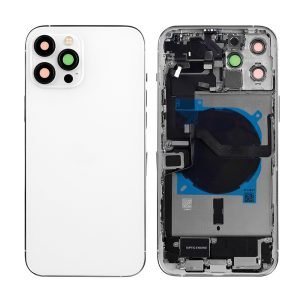 iPhone 12 Pro Max Housing With Small Parts (OEM Pull) - Silver (C)