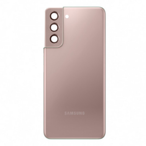 Galaxy S21 5G Back Glass With Lens - Pink (Premium)