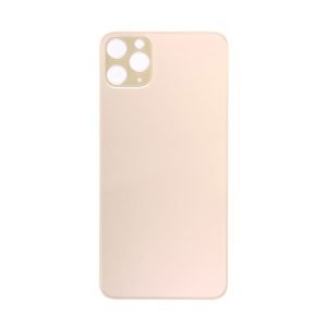 iPhone 11 Pro Back Glass (Big Hole) - Gold