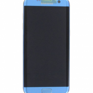 Galaxy S7 Edge Screen & OLED Assembly - Coral Blue (Service Centre Pack)