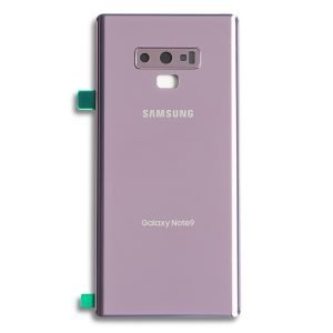 Galaxy Note 9 Back Glass with Camera Lens - Lavender (Premium)