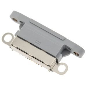 iPhone X Charge Port - Silver (Needs Soldering)