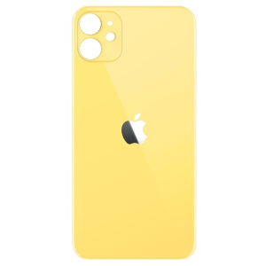 iPhone 11 Back Glass (Big Hole) - Yellow