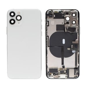 iPhone 11 Pro Housing With Small Parts (OEM Pull) - Silver (C)