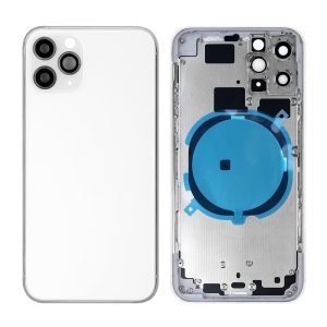 iPhone 11 Pro Housing Without Small Parts (OEM Pull) - Silver (C)