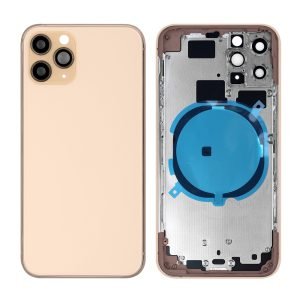 iPhone 11 Pro Housing Without Small Parts (OEM Pull) - Gold (C)