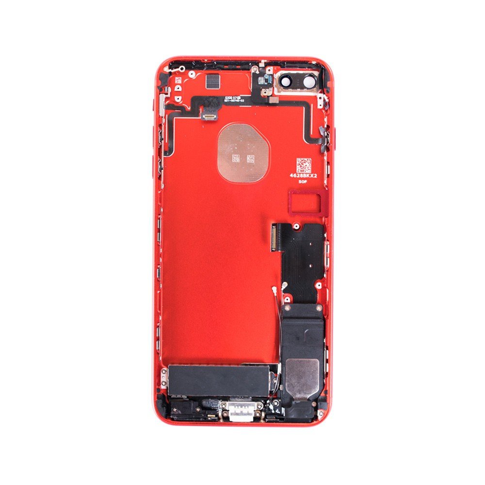 iPhone 7 Plus Rear Housing (Small Parts) - Red