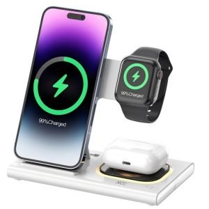 NCC W30 4 in 1 Wireless charger with Night Light 15W Fast charging