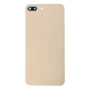 iPhone 8 Plus Back Glass w/Camera Frame - Gold