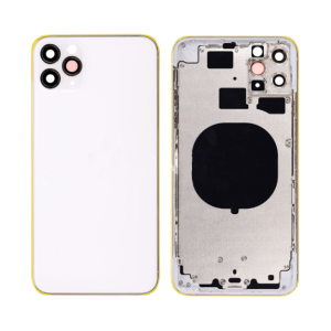 iPhone 11 Pro Max Rear Housing & Back Glass (No Small Parts) - Silver
