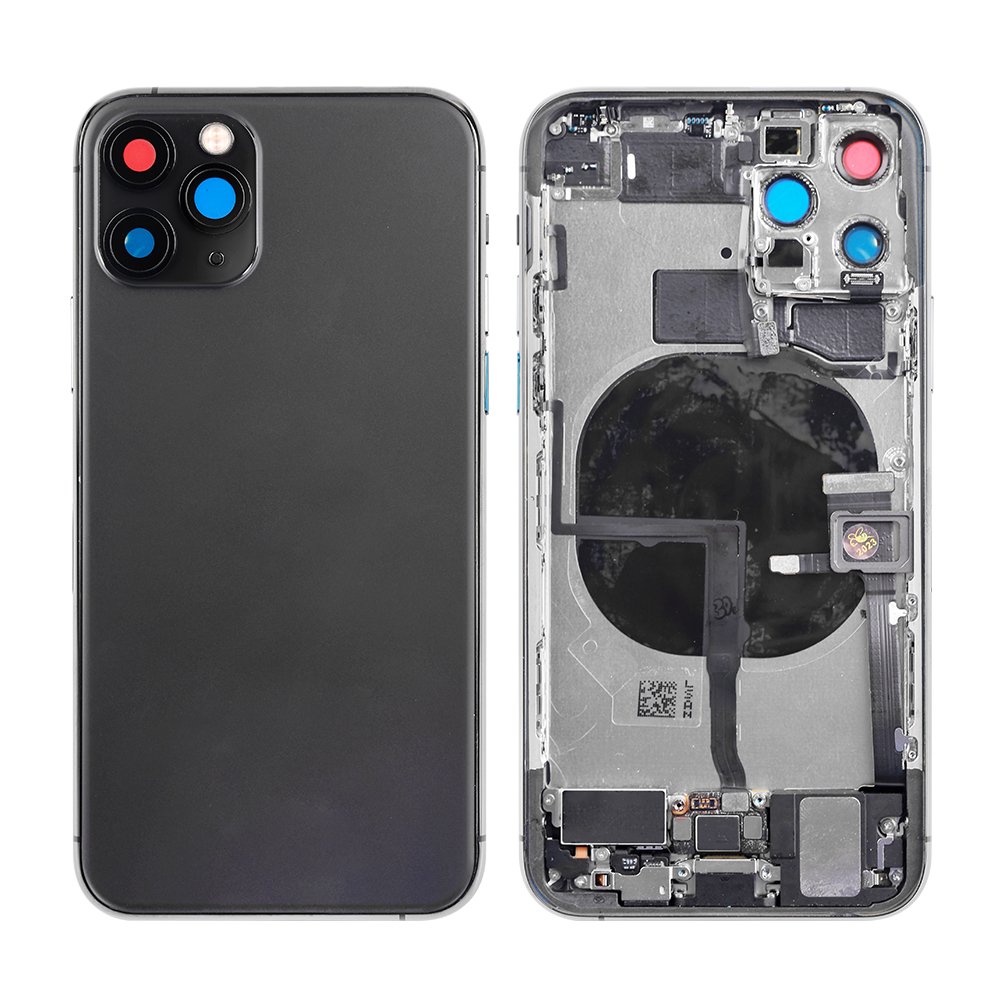 iPhone 11 Pro Housing With Small Parts (OEM Pull) - Space Grey (C)