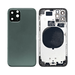 iPhone 11 Pro Rear Housing & Back Glass (No Small Parts) - Green