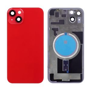iPhone 14 Back Glass With Magnet - Red (AM+)