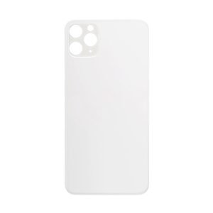 iPhone 11 Pro Back Glass (Big Hole) - Silver