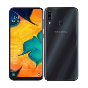 Samsung Galaxy A30 32GB (Good Condition)(B-) Renewed - Black (New Battery)