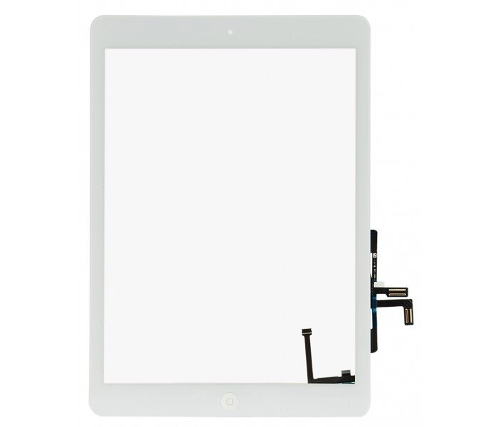 iPad Air 1 Screen Assembly With Home Button & Tape - White (Advanced)(Digitizer)