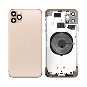 iPhone 11 Pro Max Rear Housing & Back Glass (No Small Parts) - Gold