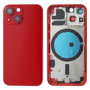 iPhone 13 Rear Housing & Back Glass (No Small Parts) - Red