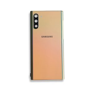 Galaxy Note 10 Back Cover With Camera Lens - Aura Glow (Premium)