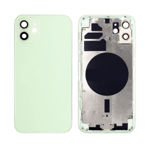 iPhone 12 Rear Housing & Back Glass (No Small Parts) - Green