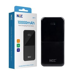 NCC BP11 Fast Charging Power Bank 10000mah - Black