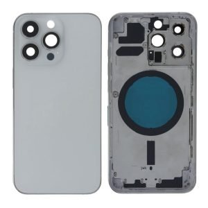 iPhone 14 Pro Max Housing (Without Small Parts) (Silver)