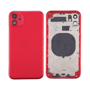 iPhone 11 Rear Housing & Back Glass (No Small Parts) - Red