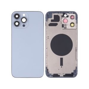 iPhone 13 Pro Max Rear Housing & Back Glass (No Small Parts) - Blue
