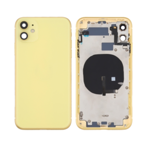 iPhone 11 Rear Housing & Back Glass (No Small Parts) - Yellow
