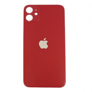 iPhone 11 Back Glass (Big Hole) - Red