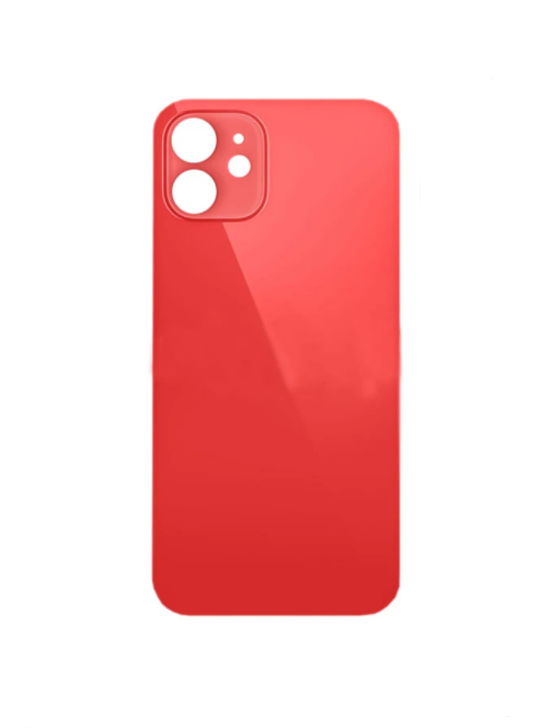 iPhone 12 Back Glass (Big Hole) - Red