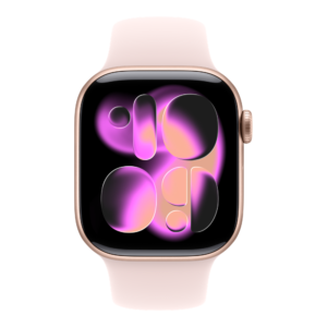 Apple Watch Series 11 Aluminum 42mm GPS (Good Condition)(B-) Renewed - Rose Gold (Battery 80%+)