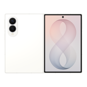 Samsung Galaxy Z Fold 8 256GB (Near New)(A) Renewed - Cream (New Battery)